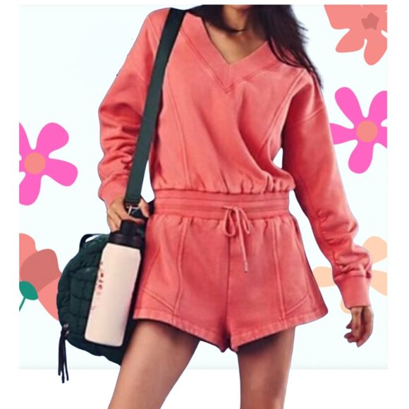 Free People Intercept Romper - Picture 1 of 9